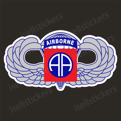 82nd Airborne Army Fort Bragg Bumper Sticker Window Decal