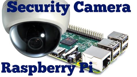 The raspberry pi camera module makes building your own security camera relatively straightforward. Low-cost Security Camera using a Raspberry Pi - YouTube