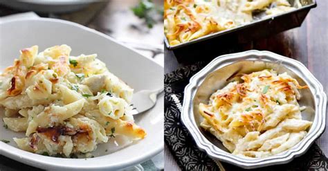 Cheesy Chicken Alfredo Pasta Bake Best Cooking Recipes In The World