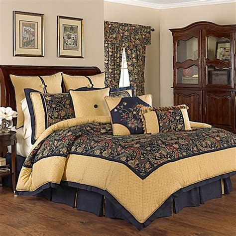 Mix and pink pastels velvet is also act as well to college. Waverly® Rhapsody Reversible Comforter Set in Jewel - Bed ...