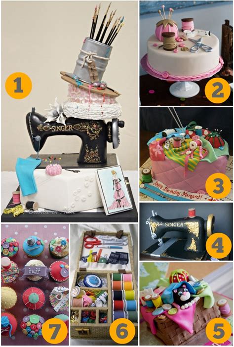 Crafterhours 7 Most Amazing Sewing Cakes1 Crafterhours
