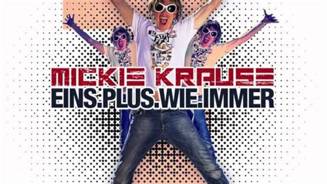 MICKIE KRAUSE Neues ALBUM EINS PLUS WIE IMMER DONAULIED YouTube
