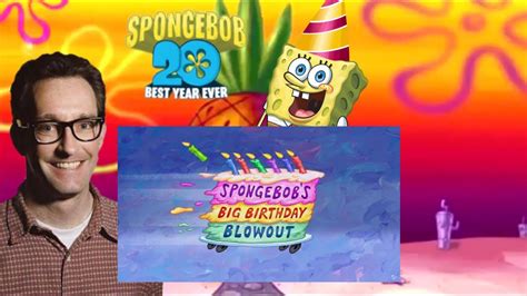 Spongebobs Big Birthday Blowout Title Card Youtube