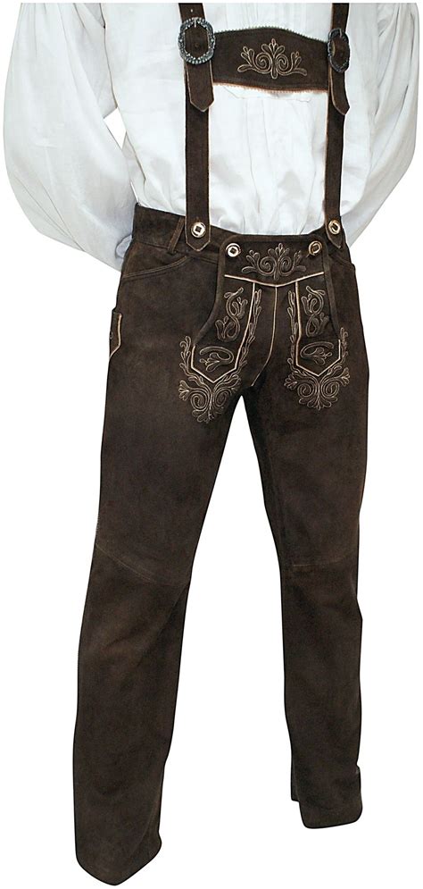 Mens Traditional German Lederhosen And Trousers World And Traditional