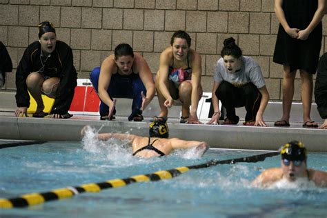Womens Swimming And Diving Take First In Gustavus Triangular Posted