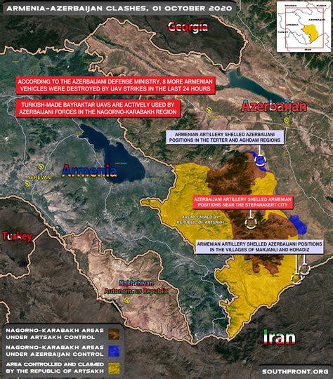 Military Situation In Nagorno Karabakh On October 1 2020