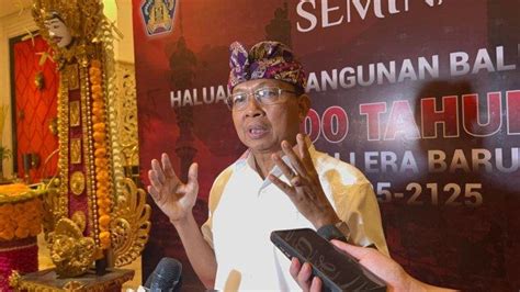 Bakal Dihadiri Megawati Gubernur Bali Tinjau Lokasi Seminar Haluan