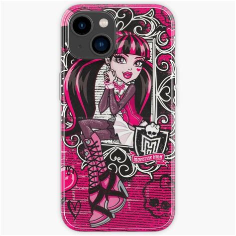 Draculaura Poster Iphone Case For Sale By Batwinqs Redbubble