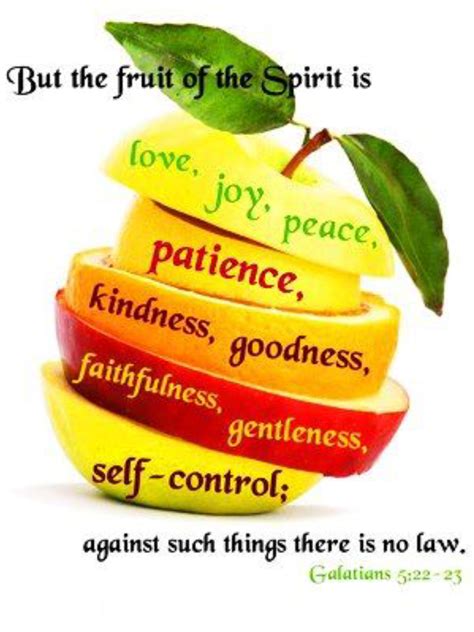 Galatians 5:22-23 KJV..."Bearing fruits worthy of repentance" implies a