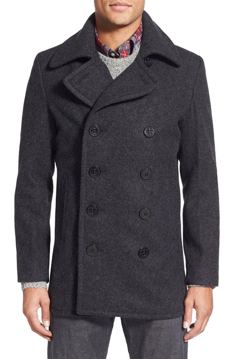 Select The Trendy And Fashionable Mens Pea Coats Mens Pea Coat