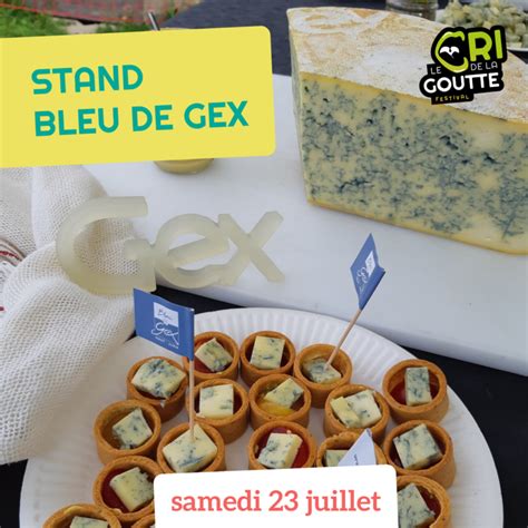 Le Bleu De Gex Au Festival Du Cri De La Goutte Bleu De Gex