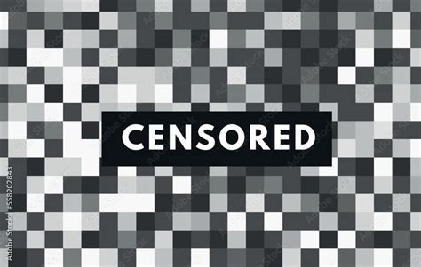 Censor Blur Effect Texture Isolated Blurry Pixel Color Censorship Element Naked Pixel Blur