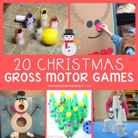 16 Christmas Gross Motor Activities That Keep Kids Moving