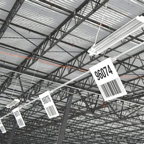 Warehouse Bar Code And Hanging Signage Asg Services