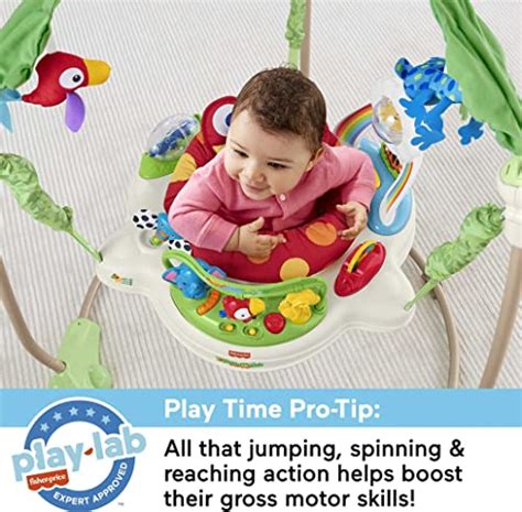 Fisher Price Baby Bouncer Rainforest Jumperoo Activity Center With