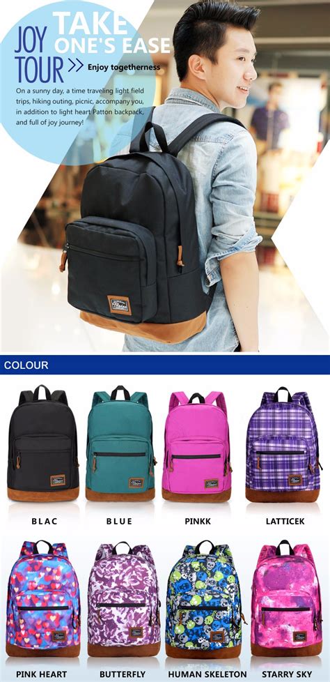 Wholesale Custom New Fashion School Bag Backpack New Design Bookbags