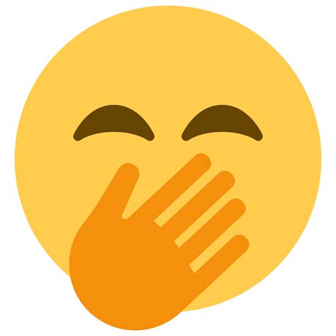 🤭 Face With Hand Over Mouth Emoji Color Codes