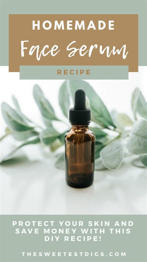 Get Gorgeous Skin With This Homemade Face Serum Recipe Face Serum