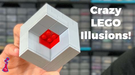3 Insane Lego Optical Illusions You Can Build At Home Youtube