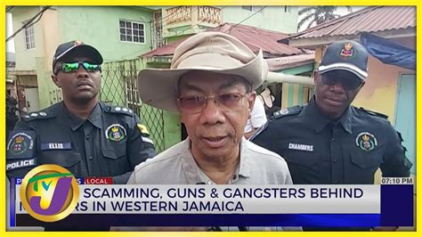 lottery scamming guns and gangsters behind murders in western jamaica tvj news youtube