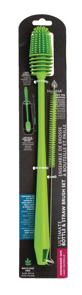 Manna Bottle Brush With Anti Scratch Bristles Assorted Canadian Tire