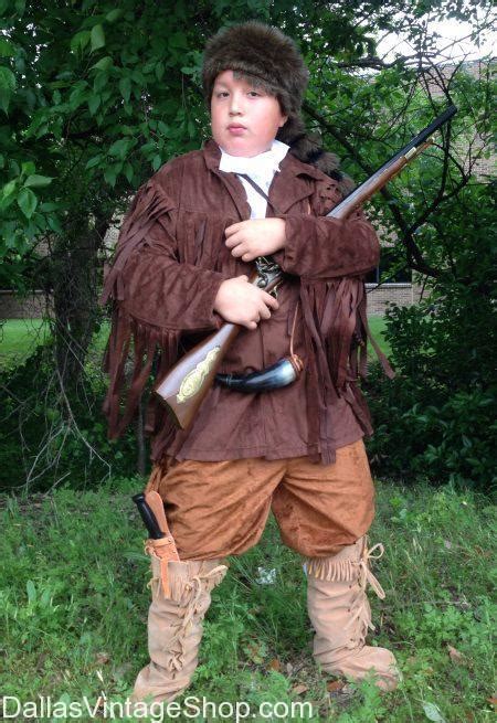 Daniel Boone Child Historical Costume Childrens Quality Period Attire
