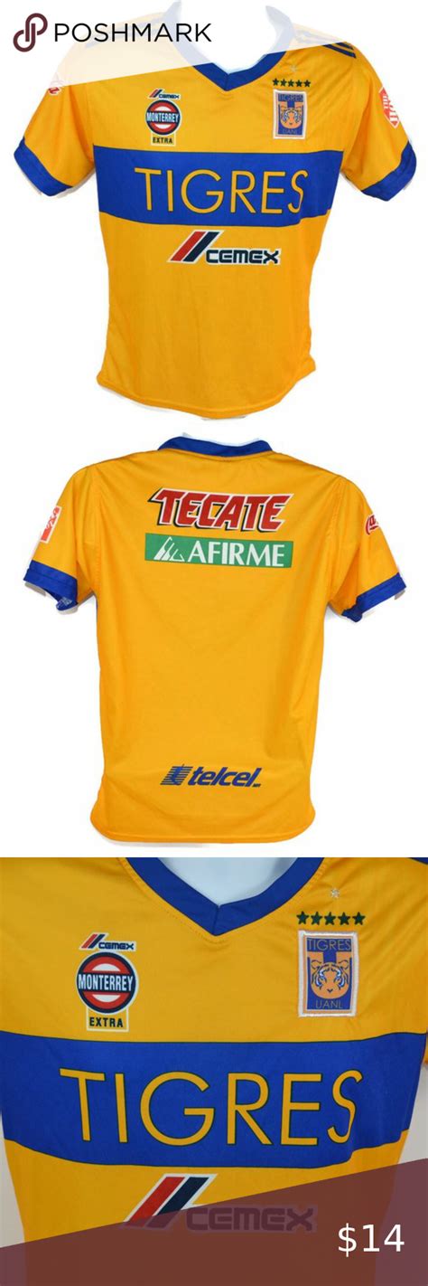 Tigres UANL Cemex Soccer Futbol Jersey Clothes Design Jersey