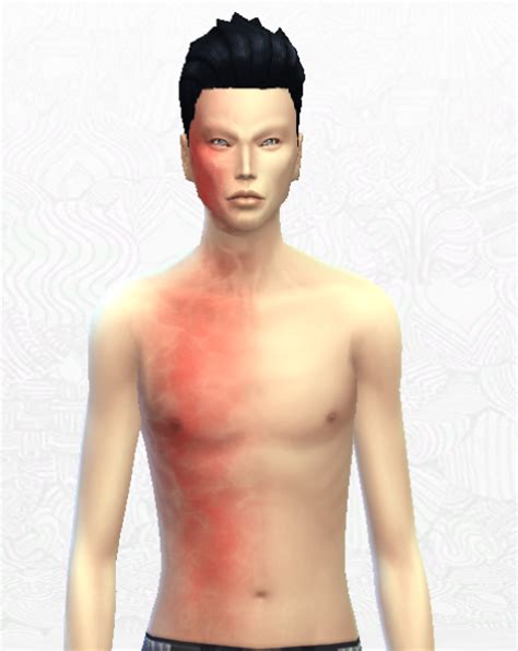 My Sims 4 Blog Burn Scar By Decayclownsims