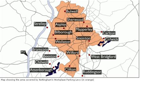 Bbc City Boundary Map For Nottingham