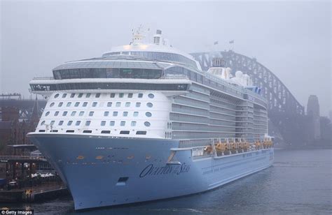 Australias Biggest Cruise Ship Ovation Of The Seas Arrives In Sydney