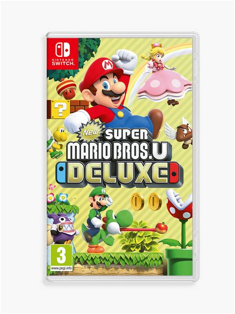 Super Mario Bros U Deluxe Switch At John Lewis And Partners