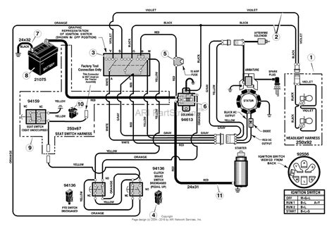 Write down some materials which do not conduct electricity. Murray 461604x99A - Garden Tractor (2004) Parts Diagram for Electrical System