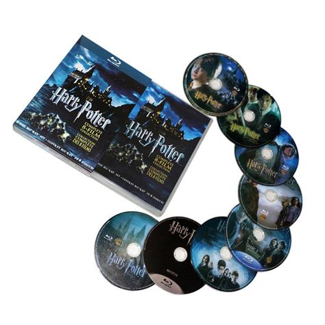 Harry Potter 1 8 Movie Dvd Films Box Set Complete Film Collection Dvd