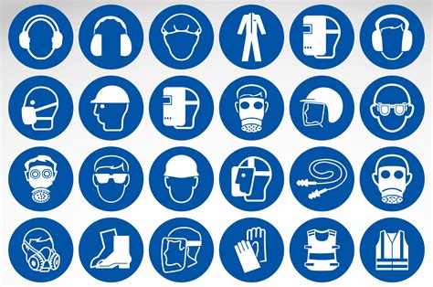 Image Of Ppe Clipart Ppe Safety Signs And Symbols C Vrogue Co