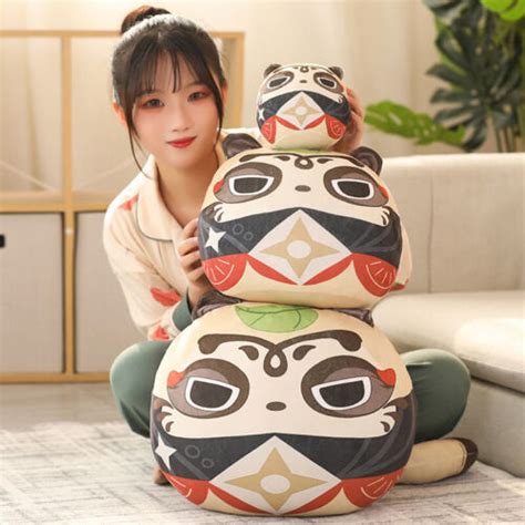 Genshin Impact Muji Muji Daruma Sayu Pillow Cushion Plush Doll Plushie