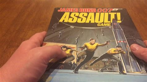 Unboxing James Bond 007 Assault From Victory Games Youtube