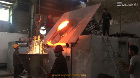 Induction Furnace In Foundry Youtube