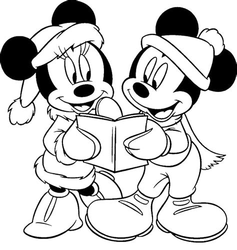 Free Mickey Mouse Christmas Coloring Page Download Free Mickey Mouse