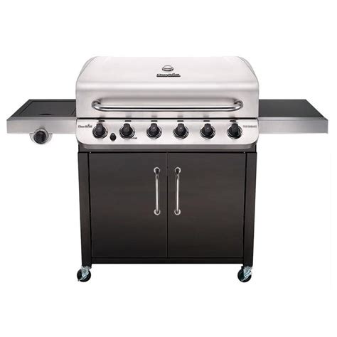 Char Broil Performance Black And Stainless Steel 6 Burner Liquid