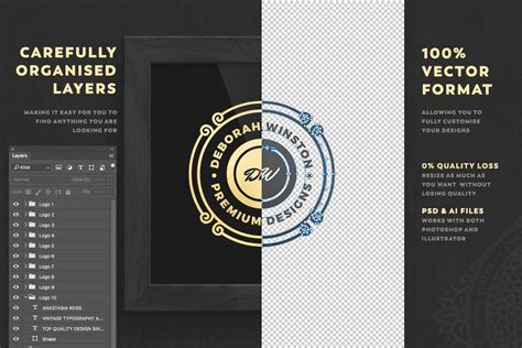 Ad 100 Hq Logos By Alienvalley On Creativemarket So This Is What We
