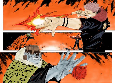 Panel Coloring By My Friend Been Rjujutsukaisen