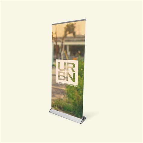 33 X 81 Deluxe Retractable Banner Stand With Print Retractable Banner