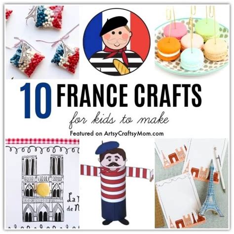 10 Fantastic France Crafts For Kids To Love