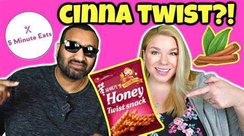 Nongshim Honey Twist Snack Review Youtube