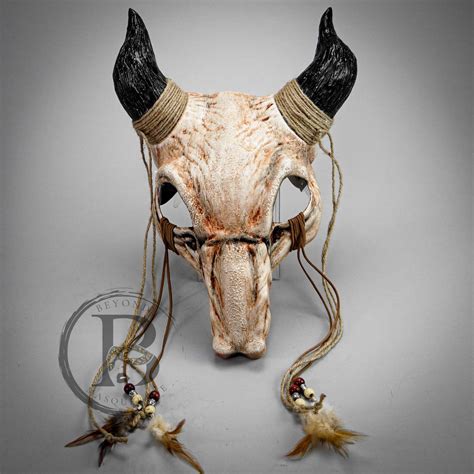 Goat Skull Ram Mask For Masquerade Ball Voodoo Masquerade Mask Etsy