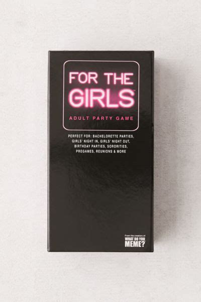 For The Girls Party Game Urban Outfitters