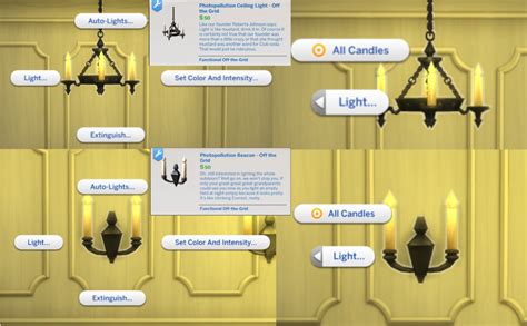 Mod The Sims Off The Grid Get Together Lights