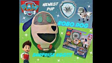 He was created by ryder himself, with some help from rocky. Paw Patrol ROBO DOG Play-Doh SURPRISE EGG!!! Action Pack ...