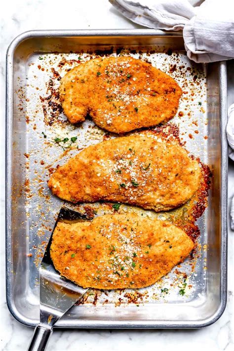 4 skinless boneless chicken breast halves, 2 large eggs, 1 1/4 cups panko (japanese breadcrumbs), 3 tablespoons chopped fresh parsley, divided, 2 teaspoons chopped fresh oregano, 1 teaspoon coarse kosher salt, 3/4 teaspoon ground black pepper, 4 tablespoons olive oil. Panko Chicken Breast With Arugula And Provolne - Panko ...