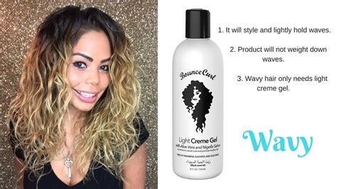 How To Style Wavy Hair Bounce Curl Review Youtube